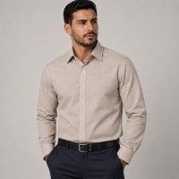 Chemise Homme Manche Longue en Chambray – Chemise Casual Élégante 1509BG