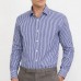 Chemise Homme à Rayures Verticales en Coton – Style Moderne 2603B Chemise Homme à Rayures Verticales en Coton – Style Moderne 2603B