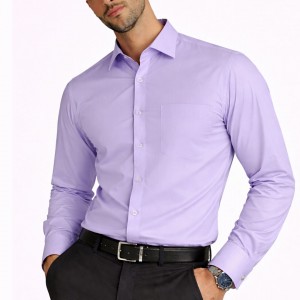 Chemise Violette Pour Homme CH031