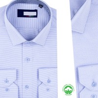 Chemise Coton Homme Motif Discret – Style Business R2926