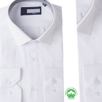 Chemise Homme Classique en Coton à Micro-Motif R2926