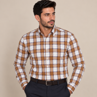 Chemise Homme à Carreaux – Style Classique & Moderne C2109T