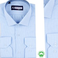 Chemise homme chic en coton – Élégance naturelle R1726