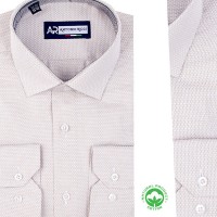 Chemise homme chic en coton – Look professionnel R1926