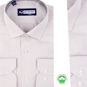 Chemise homme chic en coton – Look professionnel R1926