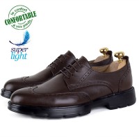 Chaussures Richelieu Homme Cuir Confortable et Légère 076M