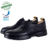 Chaussures Richelieu Homme Cuir Confortable et Légère 076N
