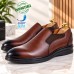  100% Cuir CRUST Pour Homme extra confortable Marron LO-084MW