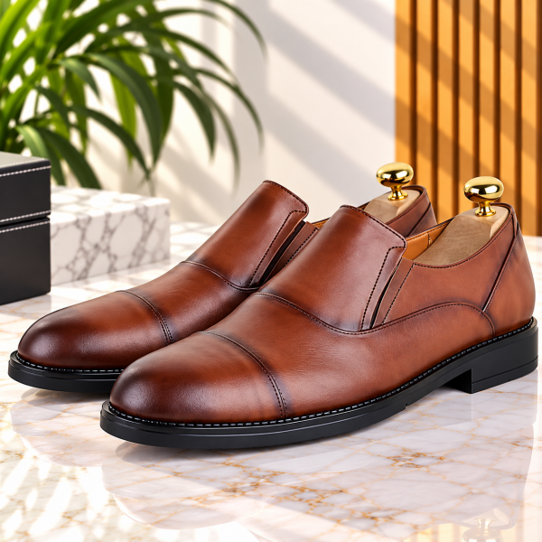 Mocassins Confortables 100% Cuir AG-1500T