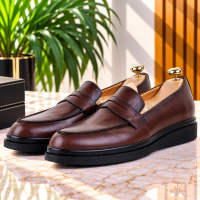 Mocassins Homme en Cuir - Semelle Extra-light AG-095TM