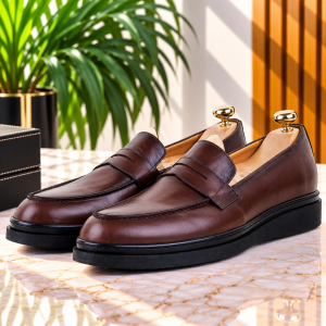 Mocassins Homme en Cuir - Semelle Extra-light AG-095TM