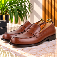 Chaussures Pour Homme en  Véritable Cuir -AD-Tabac 587