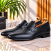 Mocassins pour Homme en Cuir Noir AG-1485N