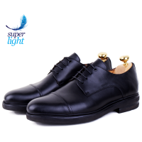 Chaussures Classiques 100% Cuir Noir - Semelle Extra-light 064