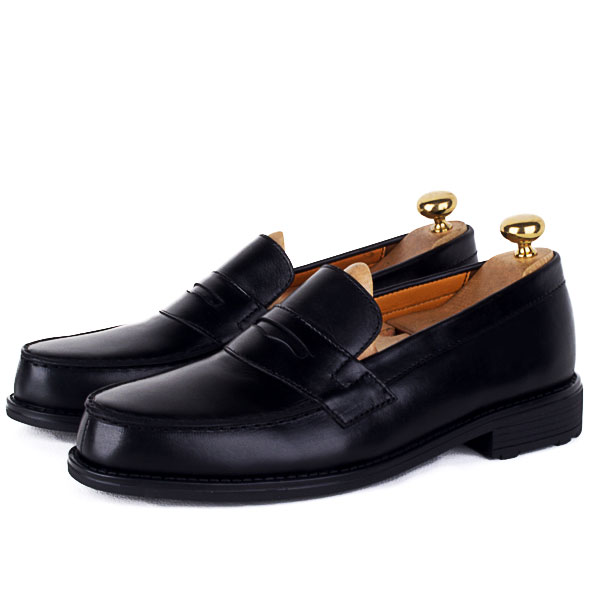 Mocassins en Cuir Noir pour Homme - Chaussures Élégantes et Classiques