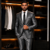 Costume Homme Brillant Gris – Élégance Premium Coupe Moderne Costume Homme Brillant Gris – Élégance Premium Coupe Moderne