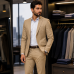 Costume Homme Chic kaki Costume Homme Chic kaki