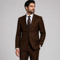 Costume Homme Chic Marron