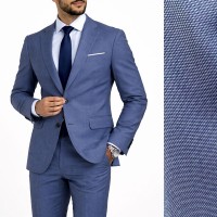 Costume Homme en Tissu Piqué – Élégance et Confort C2604