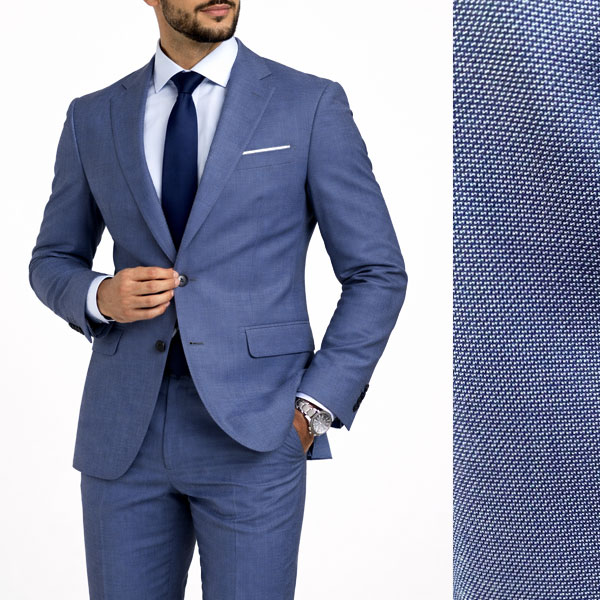 Costume Homme en Tissu Piqué – Élégance et Confort C2604