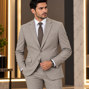 Costume Homme Élégant 2 Pièces – Veste et Pantalon 805C1