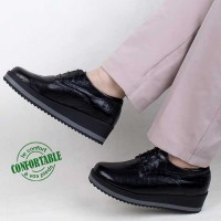 Chaussures pour Femmes Confortable 100% Cuir BJ-015