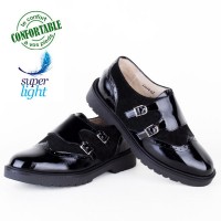 Chaussures à Boucles Femme 100% cuir DL23890N