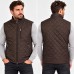 Gilet Homme Matelassé Marron – 2609R