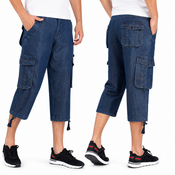 Pantacourt Cargo Homme Jean 1313 Pantacourt Cargo Homme Jean 1313