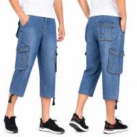 Pantacourt Cargo Homme Jean 1314