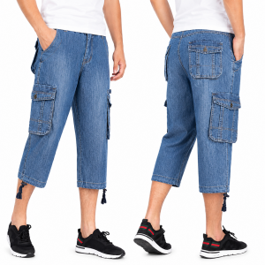 Pantacourt Cargo Homme Jean 1314