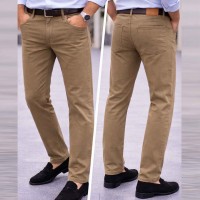 Pantalon Homme 5 Poches en Toile – Coupe Regular 1504