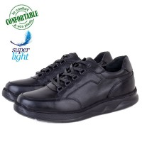 Chaussures Confortables pour Homme 100% Cuir Médical Kw-1010N