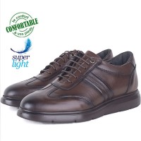 Chaussures homme en cuir véritable – légères, souples et ultra confortables 032M