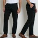 Pantalon Chino Pour Homme Noir CN007