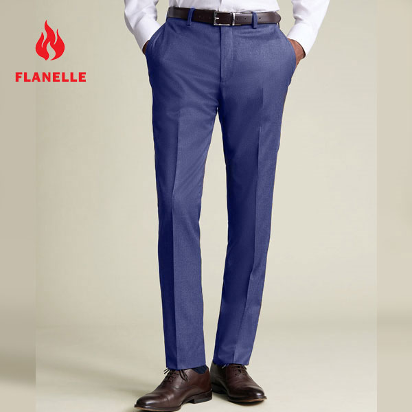 Pantalon Homme en Flanelle – Élégant, Confortable et Parfait pour l’Hiver FL004
