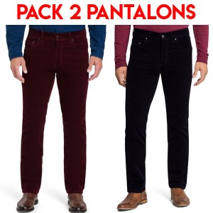Pack Pantalon Velours pour Homme V530