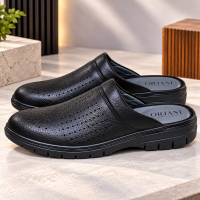 Sabots Confort en Cuir pour Homme - Légers et Ultra Confortables 710N