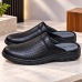 Sabots Confort en Cuir pour Homme - Légers et Ultra Confortables 710N
