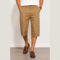 Bermuda Homme Long Coupe Classique en Coton Léger K0406