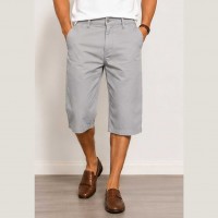 Bermuda Homme Long Coupe Classique en Coton Léger G0406