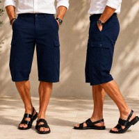 Bermuda Cargo Homme Toile Piquée B0306