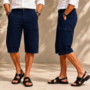Bermuda Cargo Homme Toile Piquée B0306