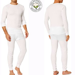 Ensemble 2 pièces sous-vêtement Homme en Coton 