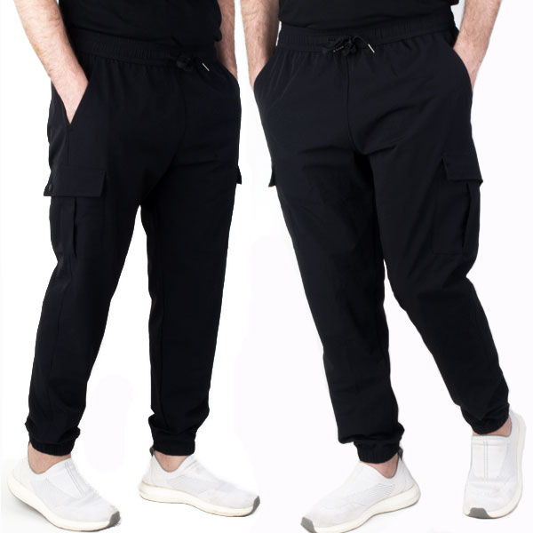 Pantalon Jogging Cargo Homme Noir