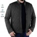 Blouson matelassé Noir pour homme - Style et confort 8877N