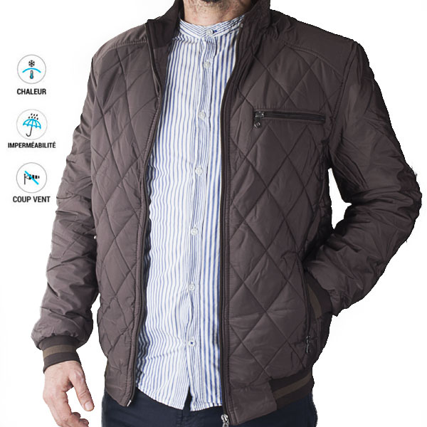 Veste matelassée homme – Style et Confort M887