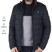 Veste Homme Matelassée Chic & Imperméable Bleu Marine 5500
