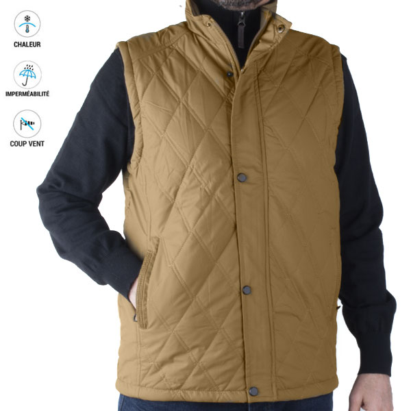 Gilet matelassé homme – Confort et style moderne 680T
