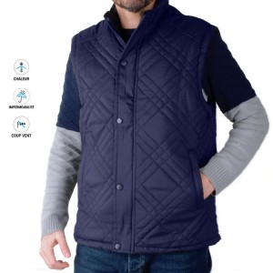 Gilet matelassé homme – Confort thermique & style moderne 7012M